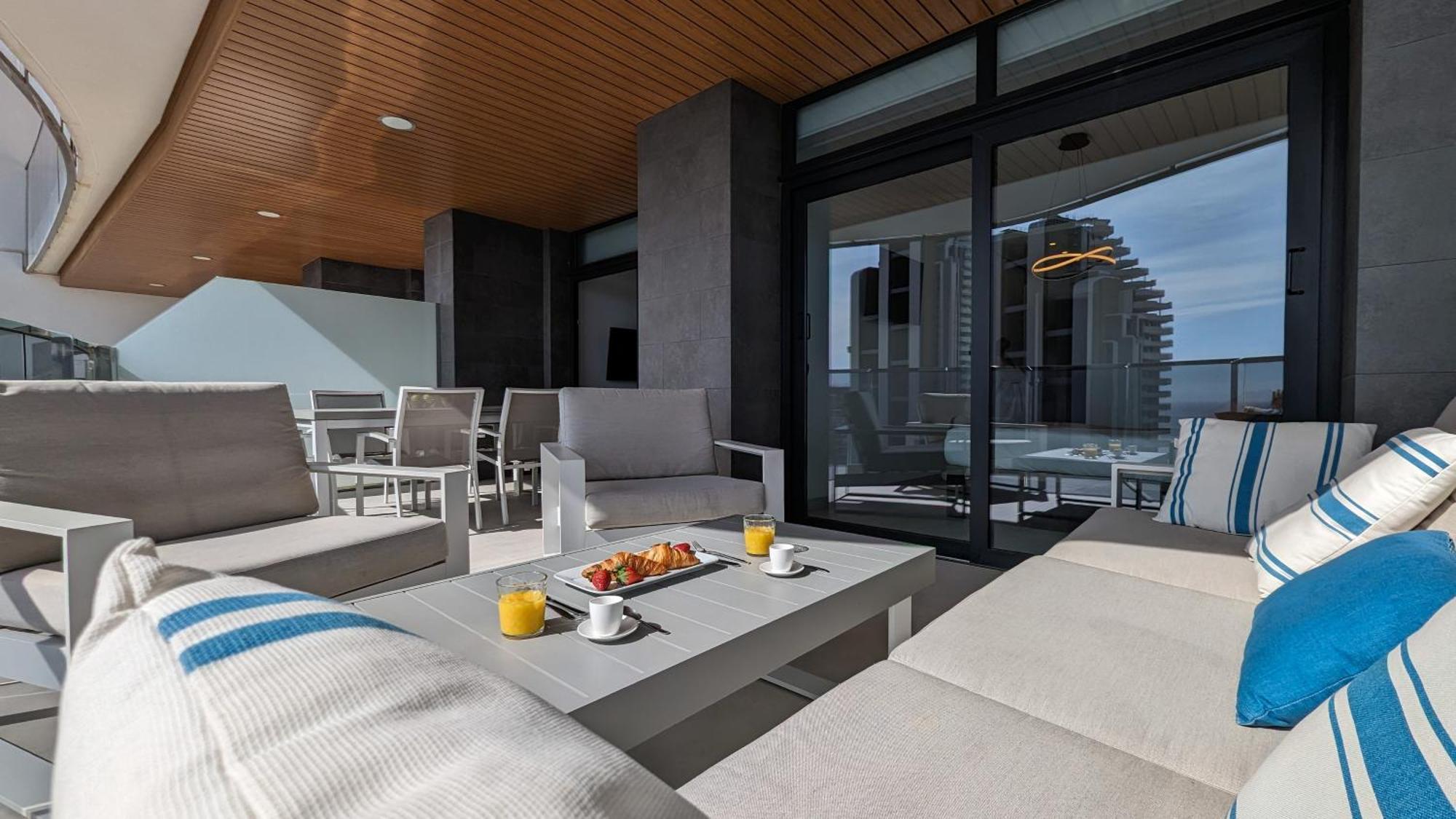 Sunset Waves Luxury Apartment เบนิดอร์ม ภายนอก รูปภาพ